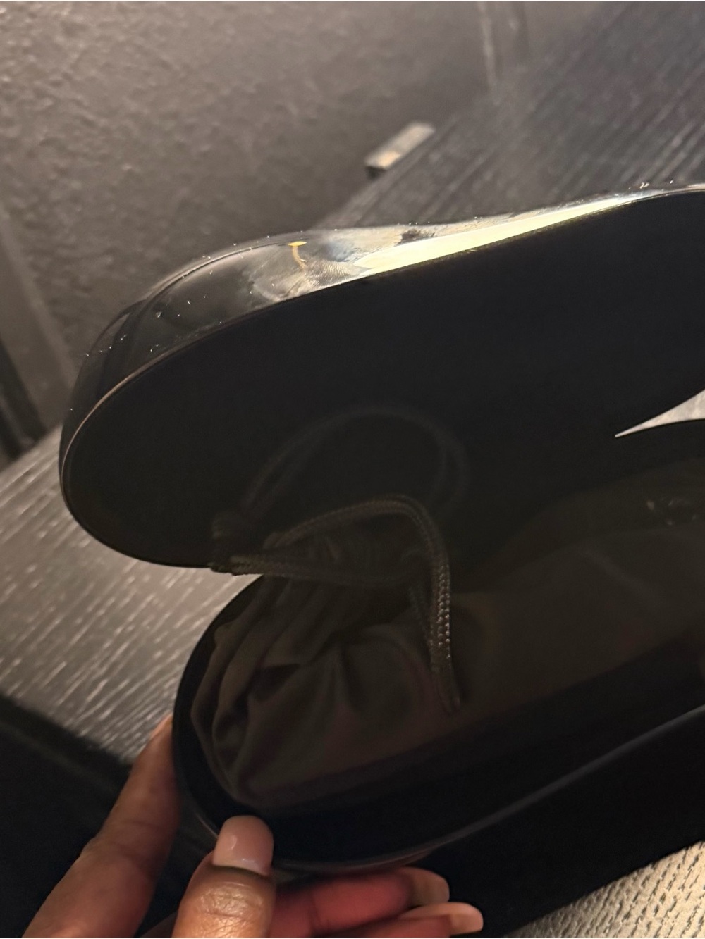 Ray-Ban Black Sunglasses with Crystals - Picture 3 of 5